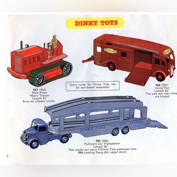 Dinky Toys 582 Bedford Pullmore Car Transporter “Dinky Toys Delivery Service” - Picture 3 of 5